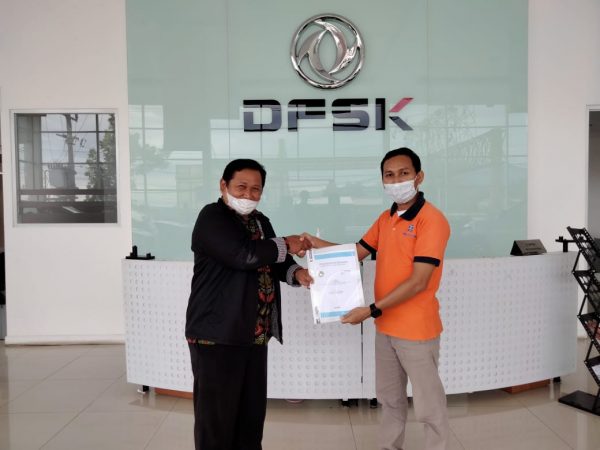 Penanda Tanganan dan Serah Terima MoU Antara SMK Perintis Adiluhur dengan DFSK