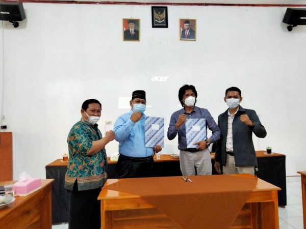 Penanda Tanganan dan Serah Terima MoU antara SMK Perintis Adiluhur dengan PT Indo Japan MTA